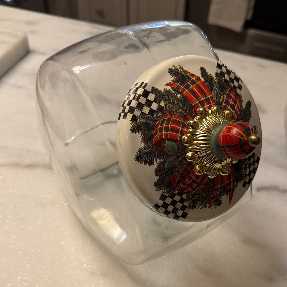 McKenzie Childers Cookie Jar with Decorative Lid